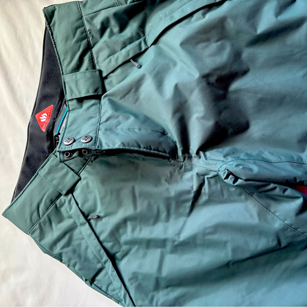 Snow pants Columbia green small